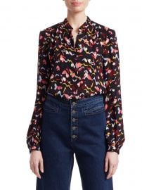 Owens Silk Floral Shirt at Saks Fifth Avenue